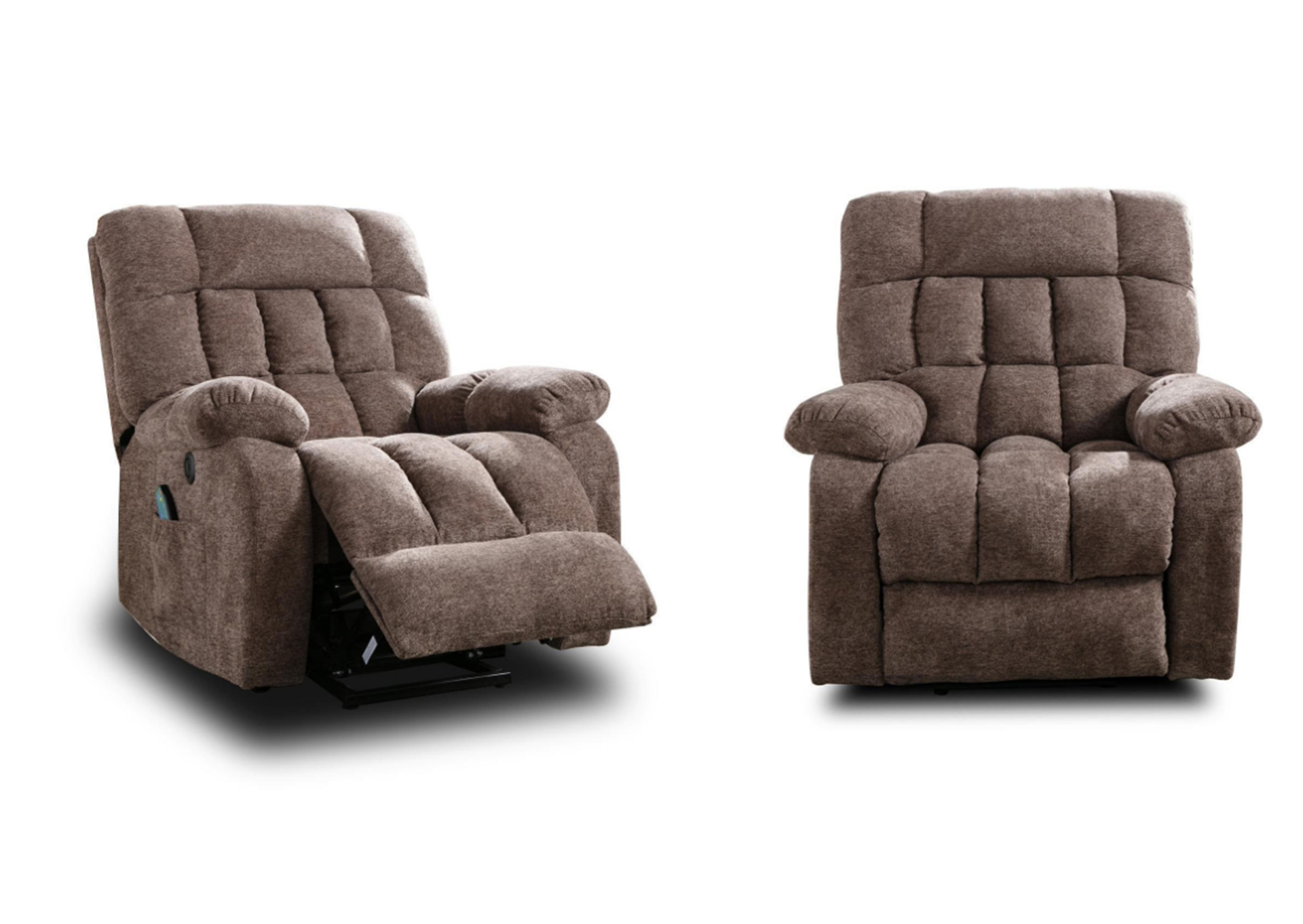 Brown Power Lift Chair image 1